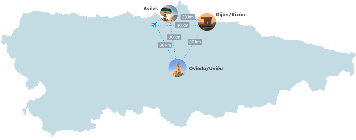 mapa asturias