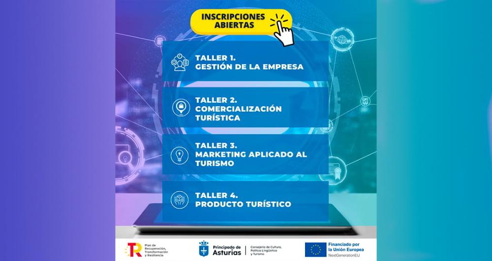 Ir a Imagen Talleres gratuitos para la digitalización de empresas y servicios turísticos