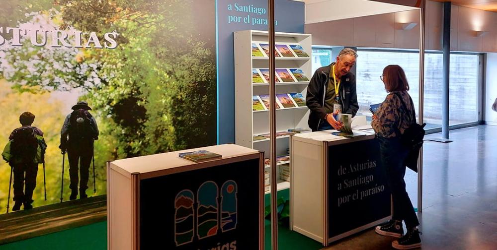 Go to Image El Principado promociona las rutas jacobeas en la feria especializada Fairway