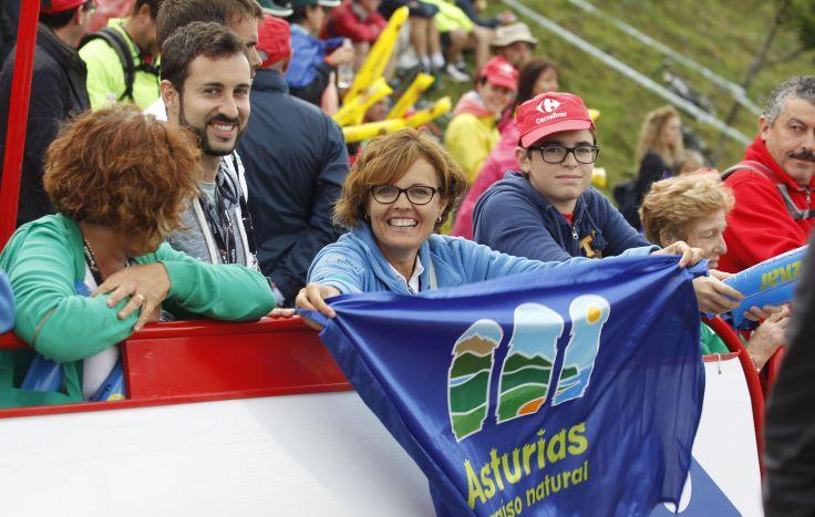 Ir a Imagen Las retransmisiones en directo de las dos etapas asturianas sumaron 4.750.000 espectadores