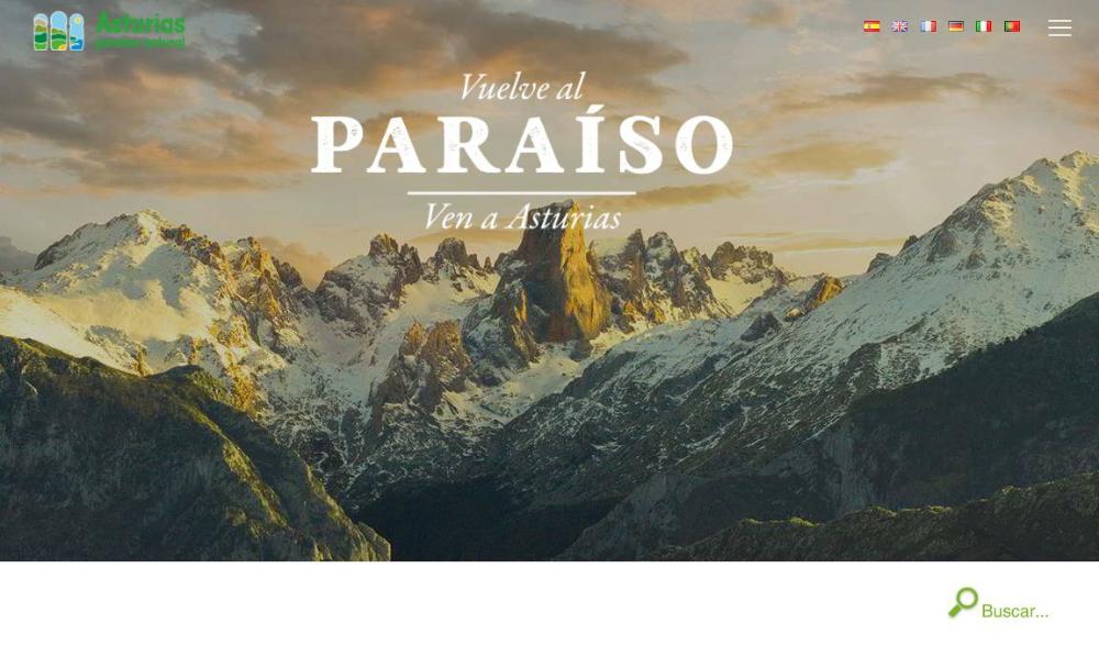 Go to Image El Principado estrena nueva página en Internet para promocionar Asturias como destino turístico