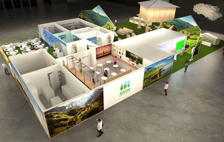 Go to Image El Gobierno de Asturias acude a Fitur con un estand multisensorial  que recrea la naturaleza del Principado y aumenta el espacio dedicado a las empresas