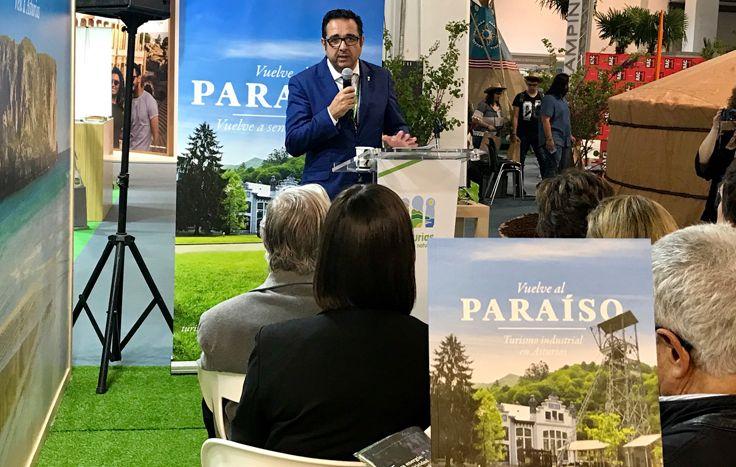 Go to Image El Principado presenta la guía de turismo industrial en la feria B-Travel de Barcelona