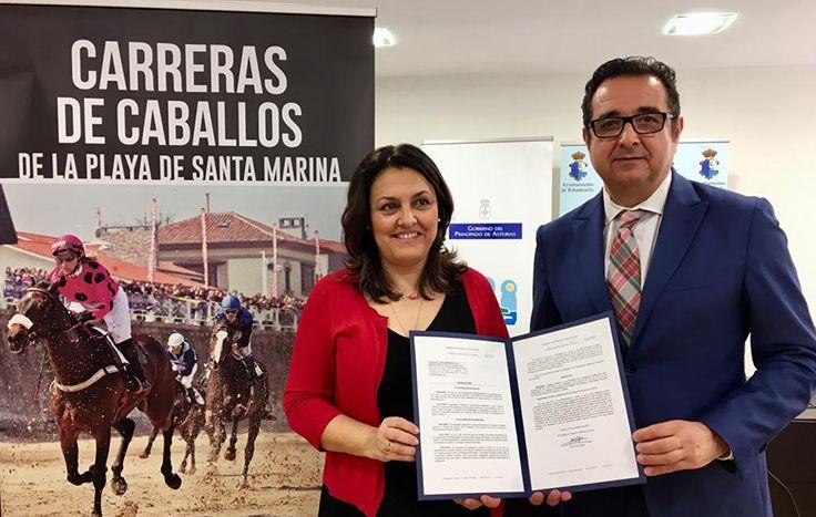 Go to Image Las carreras de caballos de la playa de Ribadesella reciben la distinción de Actividad de interés turístico del Principado