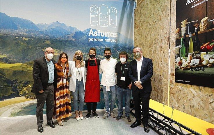 Go to Image El Principado cierra su participación en Madrid Fusión con una demostración de jóvenes talentos de la cocina asturiana