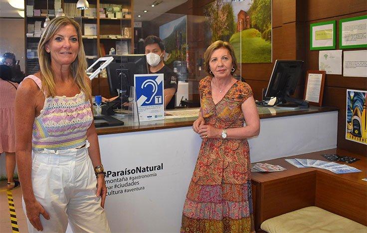 Ir a Imagen El Centro de Información Turística del Principado incorpora un bucle magnético para personas con prótesis auditivas