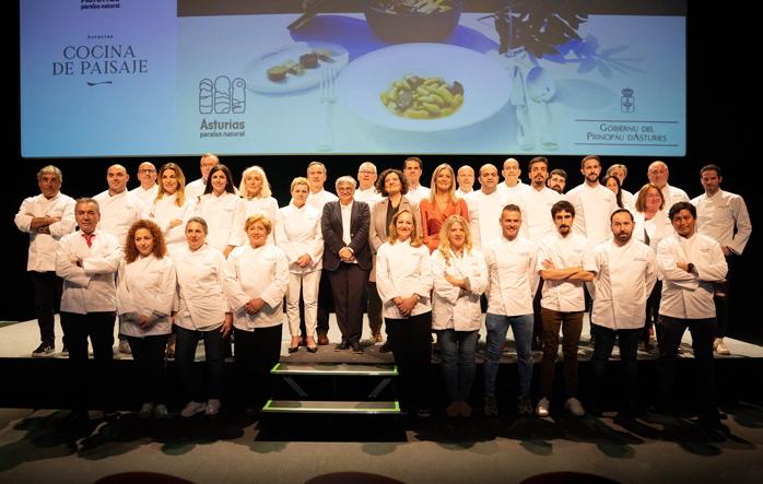 Go to Image Turismo alcanza las 70 personas distinguidas como embajadoras de la Cocina de Paisaje por su labor de difusión de la gastronomía regional
