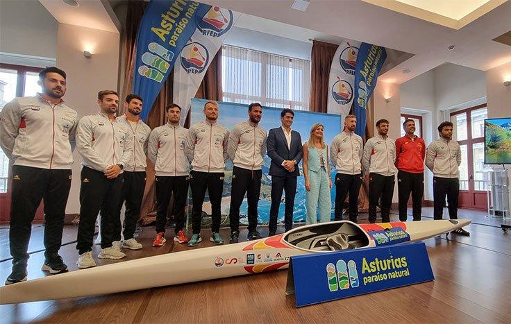 Ir a Imagen Convenio entre el Principado y la Federación de Piragüismo para la promoción turística de Asturias