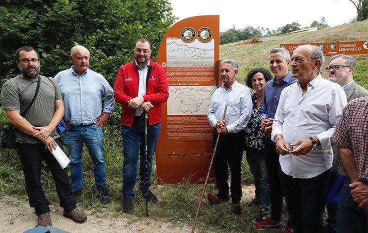 Go to Image El Camín de los Santuarios conecta Asturias y Cantabria como referente cultural y turístico