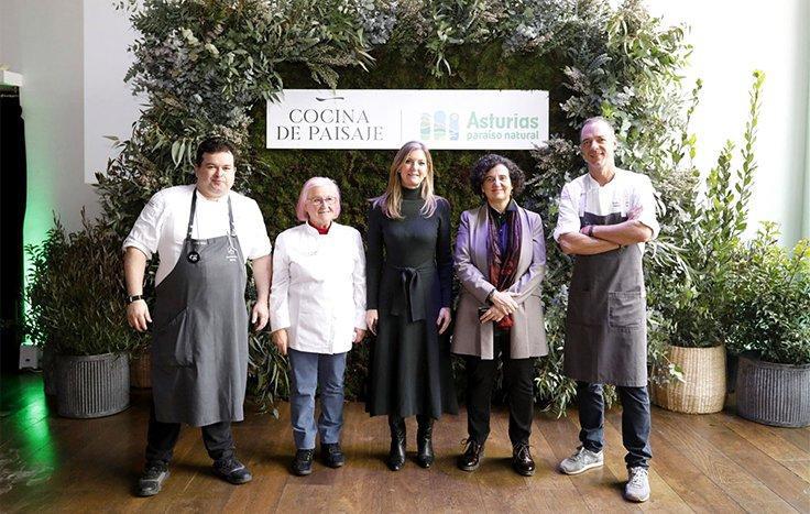 Ir a Imagen La consejera de Cultura destaca el vínculo de la gastronomía asturiana con el territorio y su potencial como activo turístico